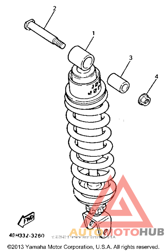Амортизаторы задние