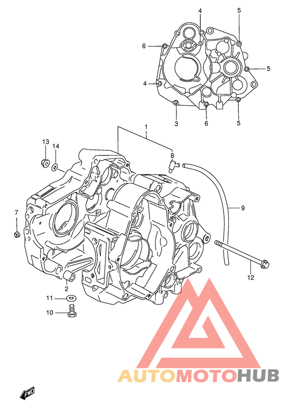 Картер двигателя