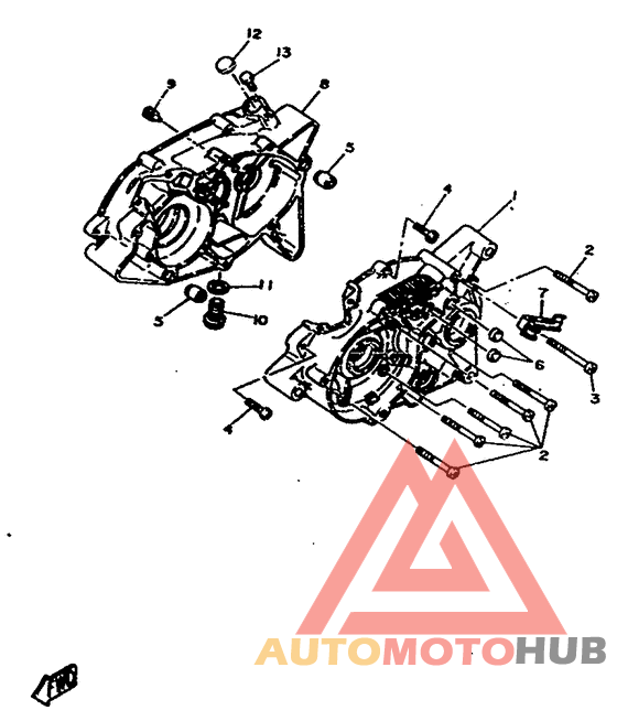 Картер двигателя