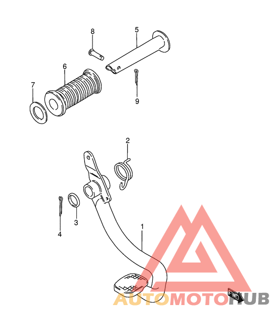 Передний суппорт