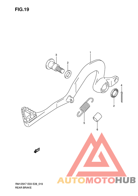 Передний суппорт