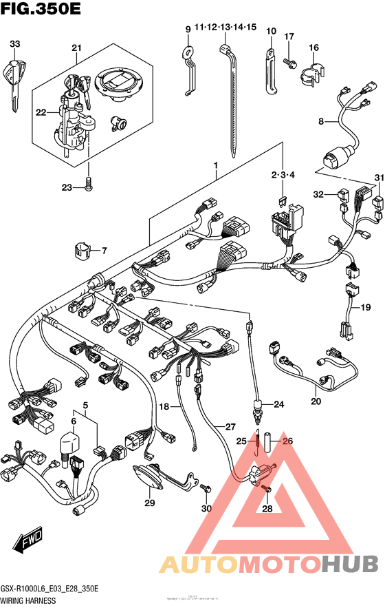 Wiring Harness (Gsx-R1000Al6 E33)