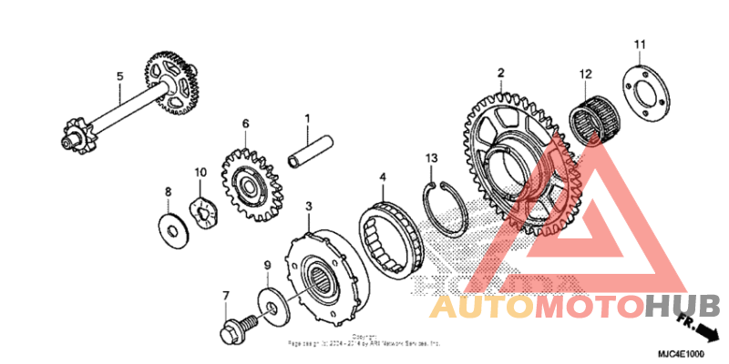 Муфта стартера