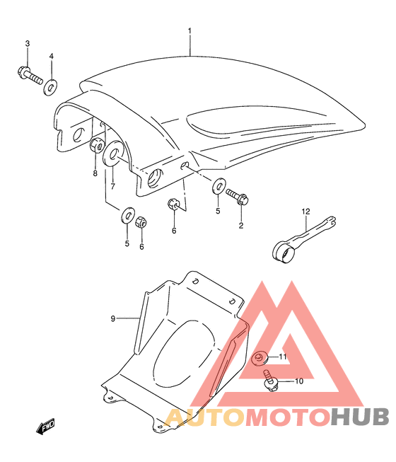 Заднее крыло