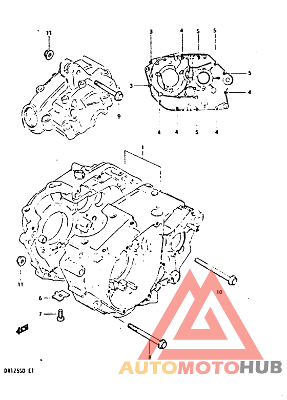 Картер двигателя