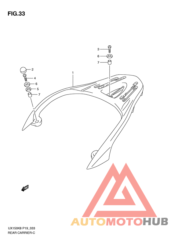 Rear carrier