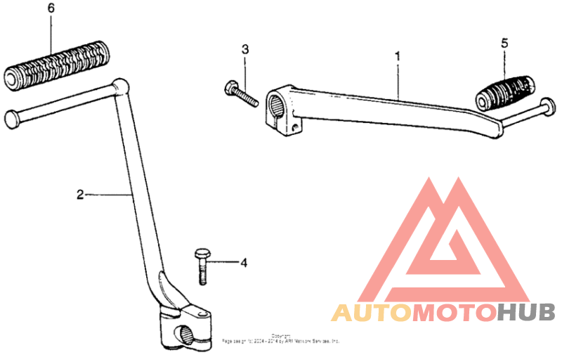 Change pedal + kick arm