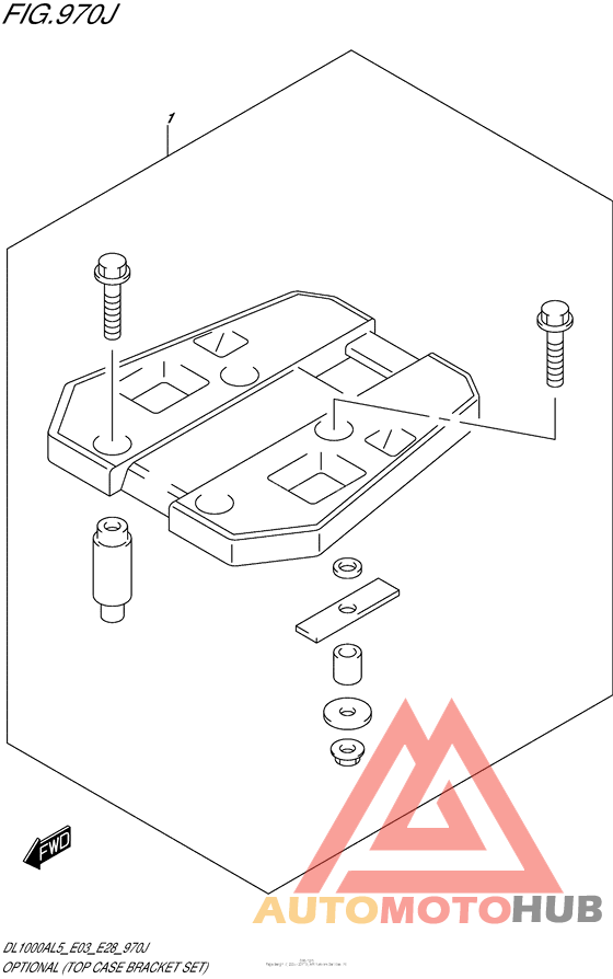 Optional (Top Case Bracket Set)