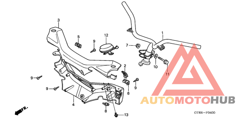 Handle pipe/handle cover