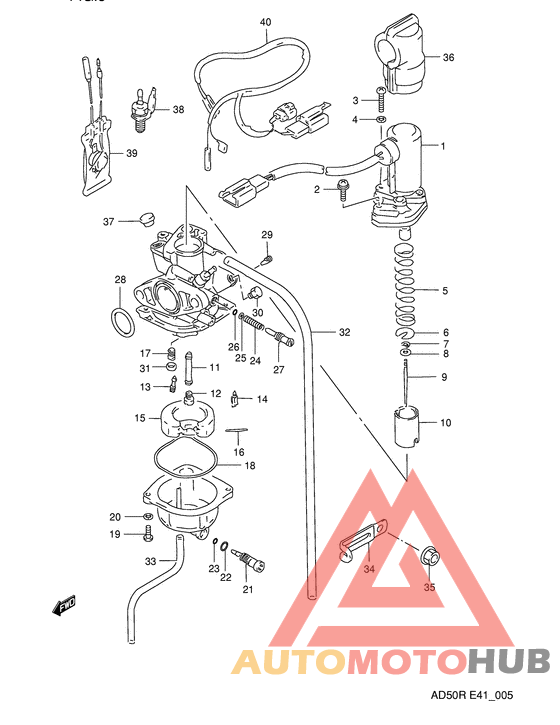 Carburetor assy