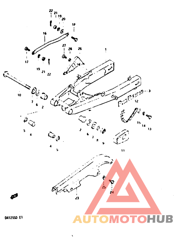 Маятник задний