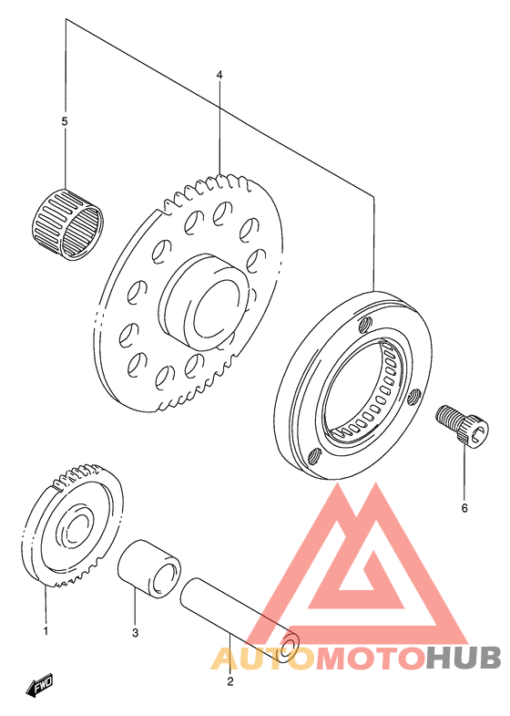 Муфта стартера