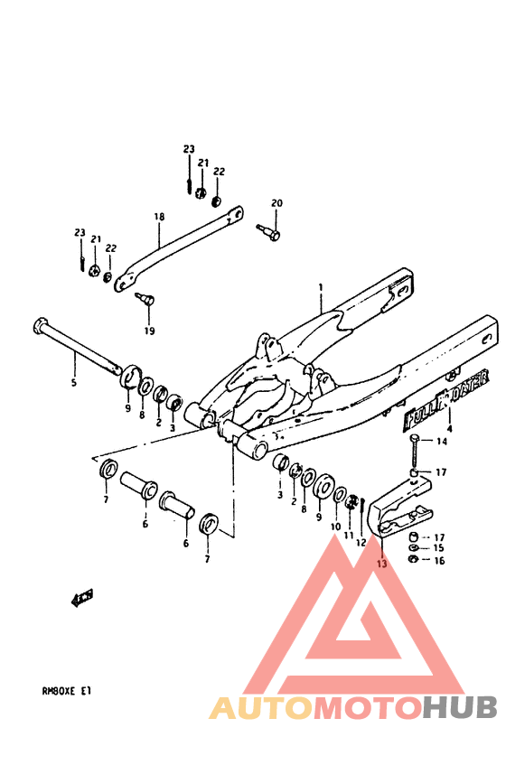 Маятник задний