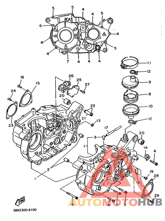 Картер двигателя