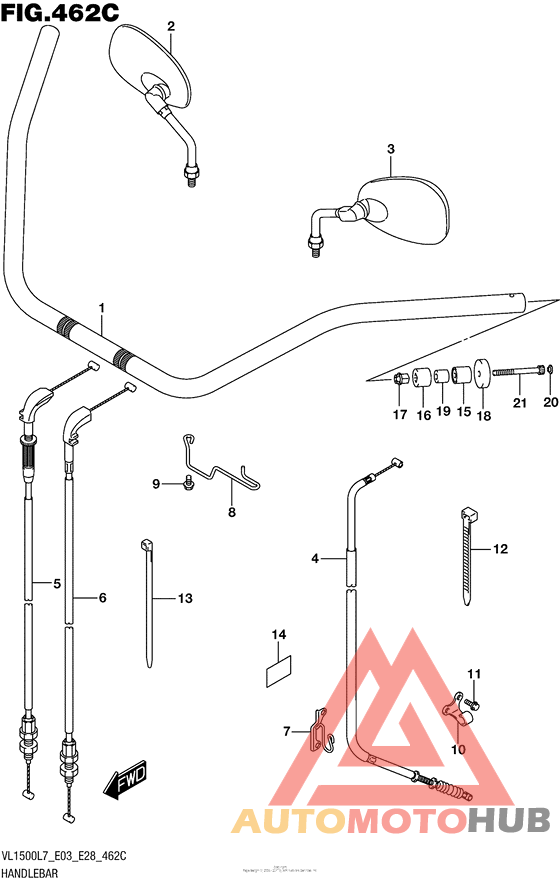 Handlebar (Vl1500Bl7 E33)