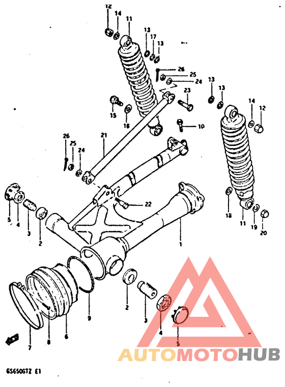 Маятник задний