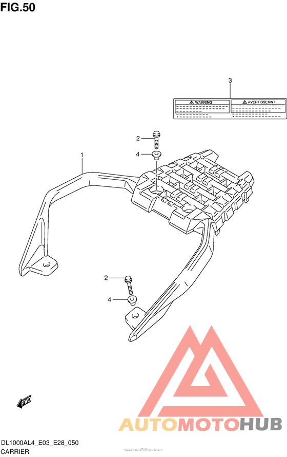 Carrier (Dl1000Al4 E28)