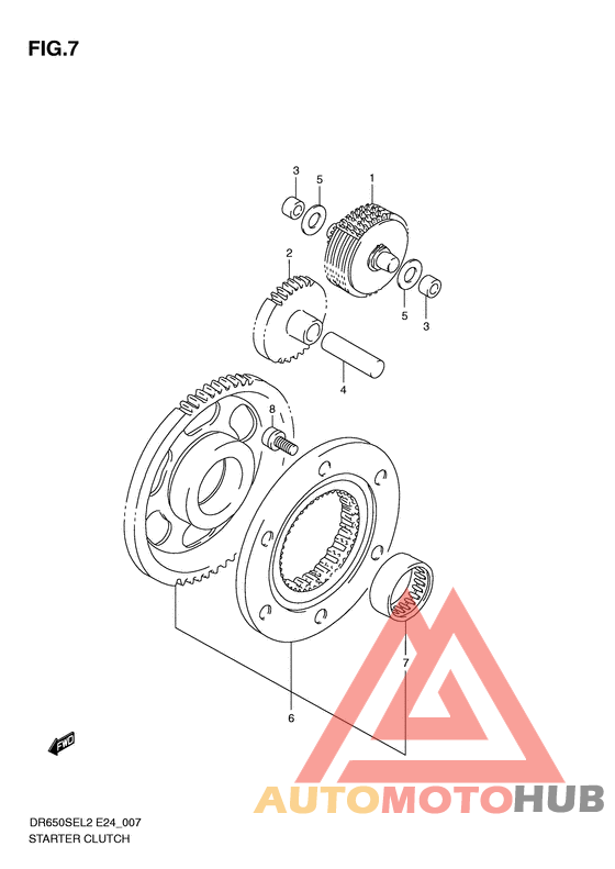 Муфта стартера