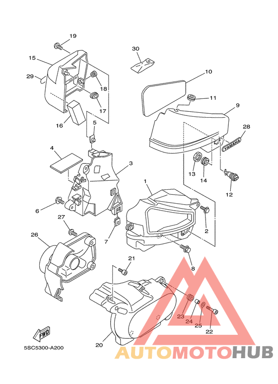 Боковые обтекатели