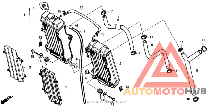 Radiator 85-88