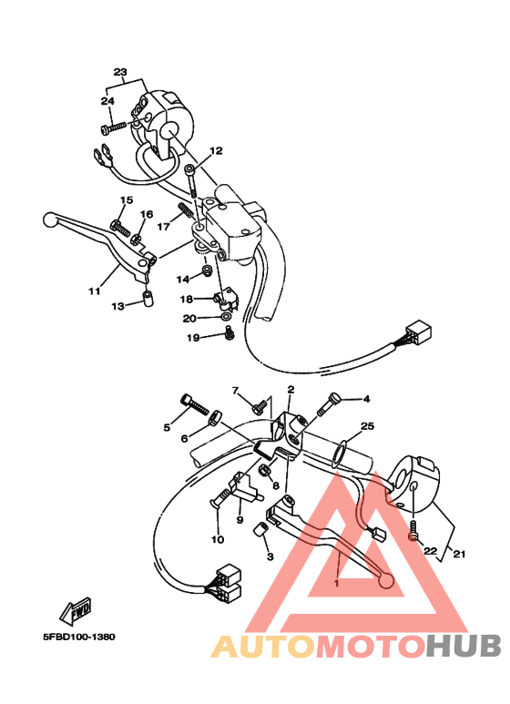 Handle switch & lever