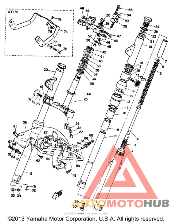 Front fork & front fender