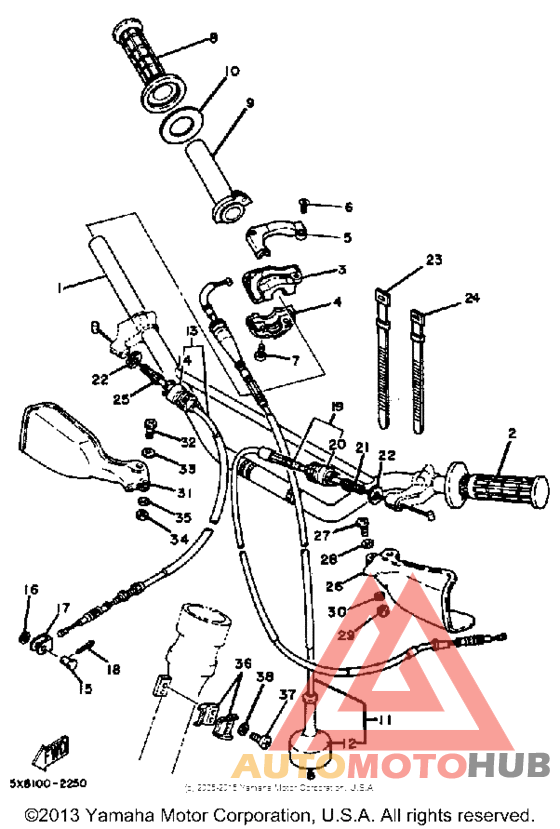 Руль -тросы