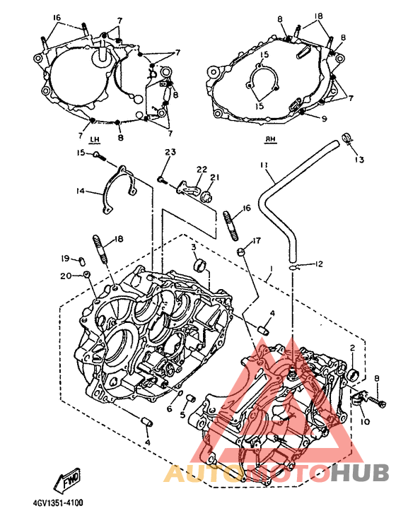 Картер двигателя