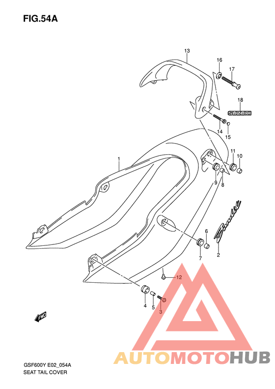 Обтекатель сидения