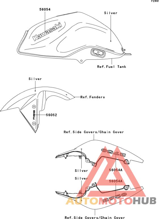 Decals(silver)(m7f)