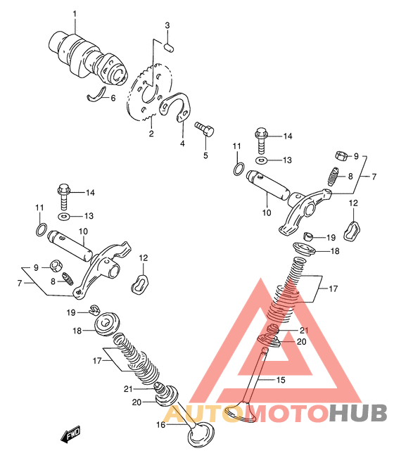 Распредвал / клапан