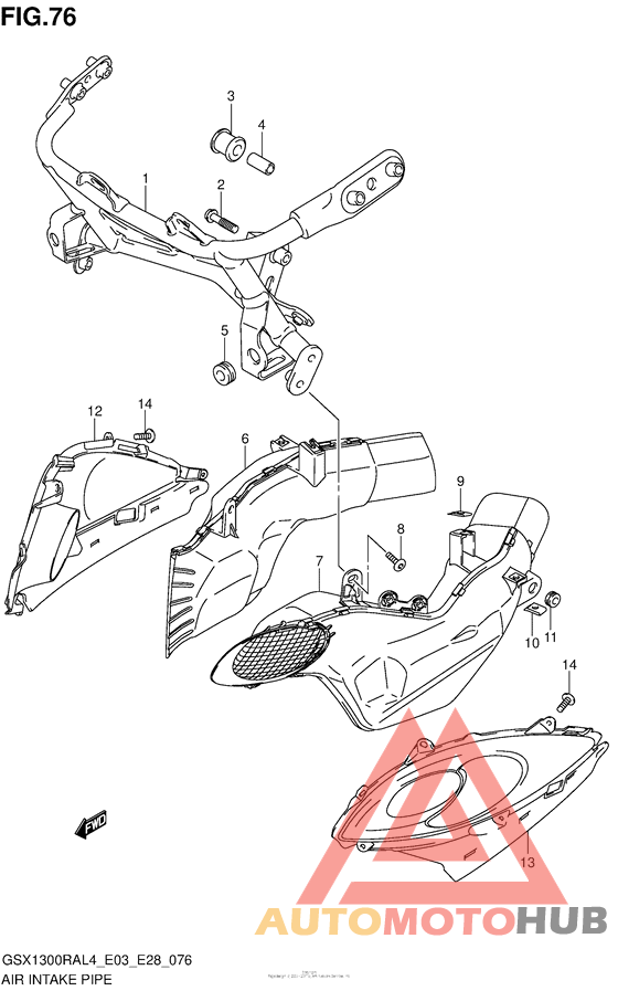 Air Intake Pipe