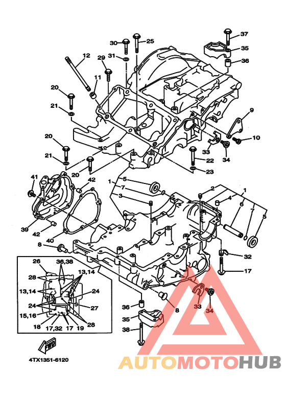 Картер двигателя