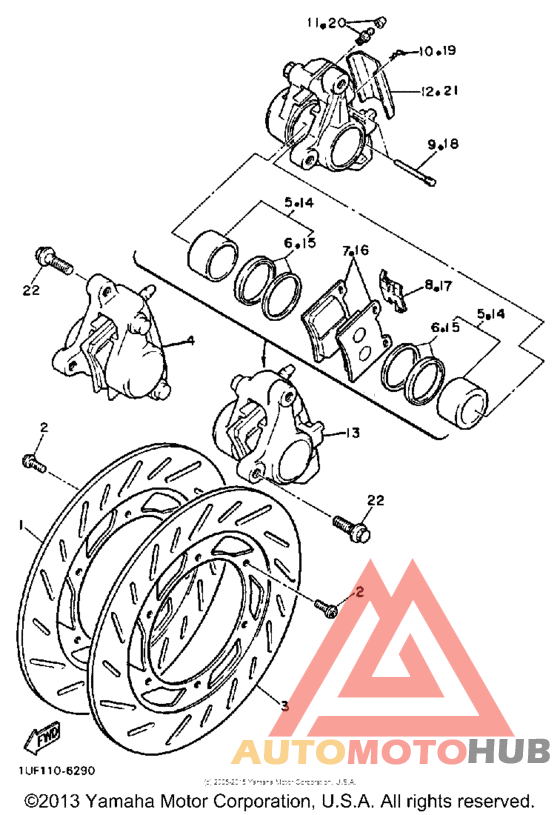 Передний суппорт