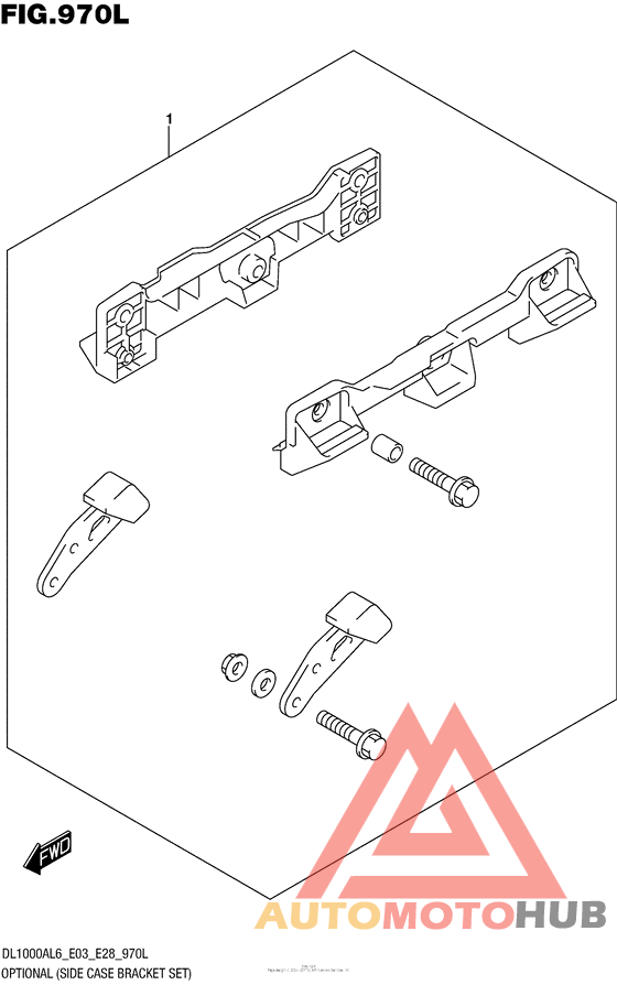 Optional (Side Case Bracket Set)