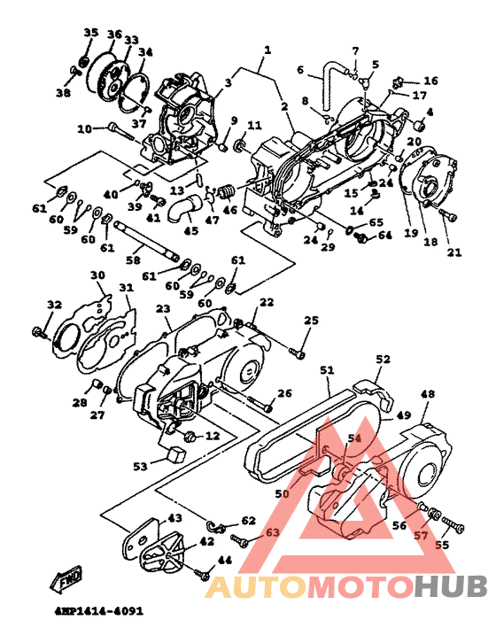 Картер двигателя