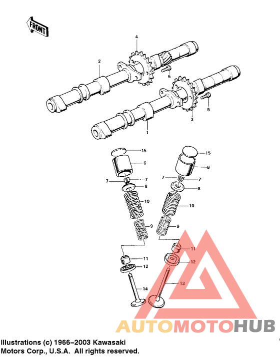 Camshafts/valves