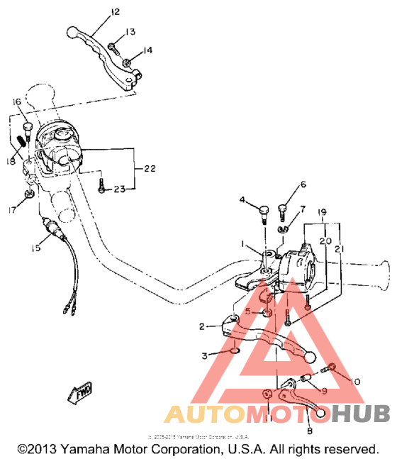 Handle switch - lever