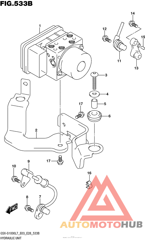 Hydraulic Unit (Gsx-S1000Al7 E28)