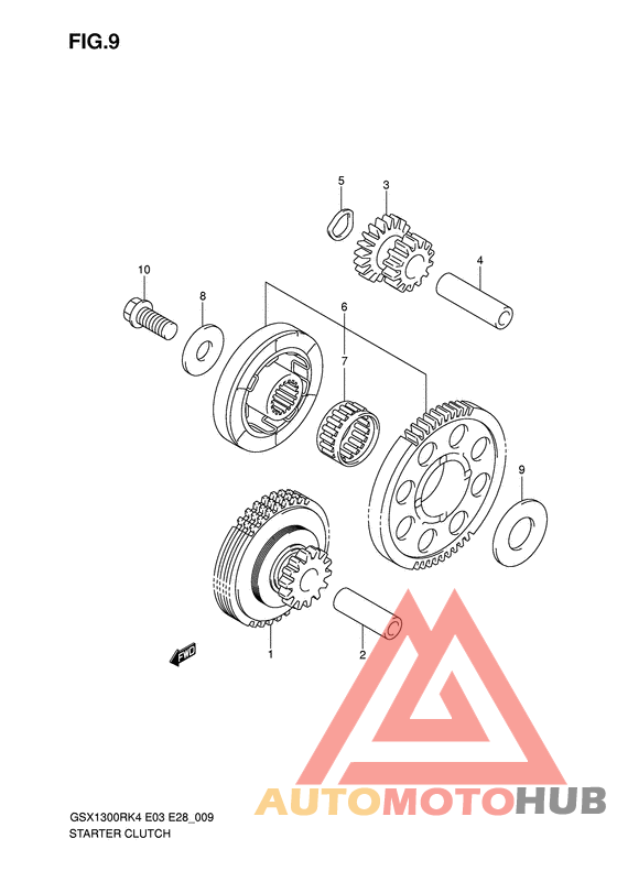 Муфта стартера