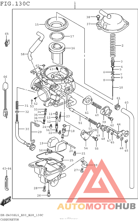 Carburetor (Dr-Z400Sl5 E33)