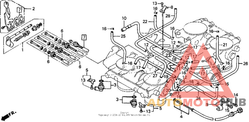 Throttle body components