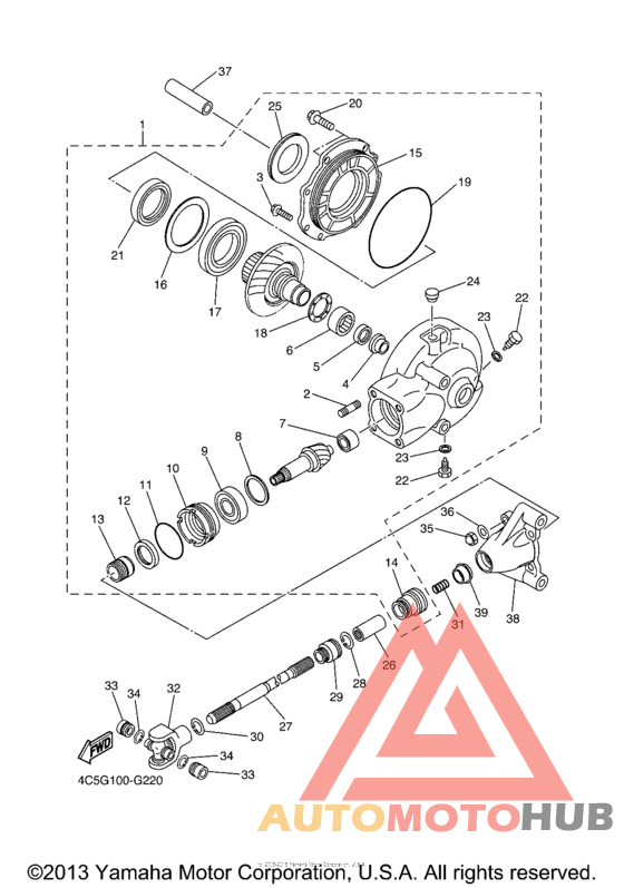 Ведущий вал