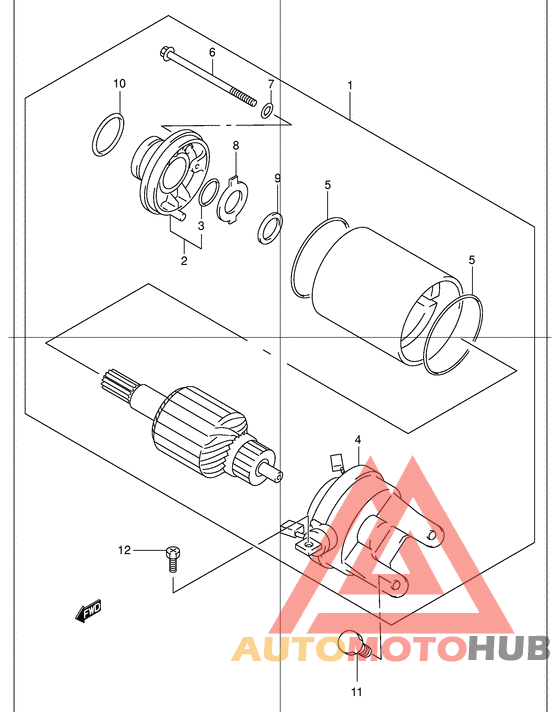 Стартерный мотор