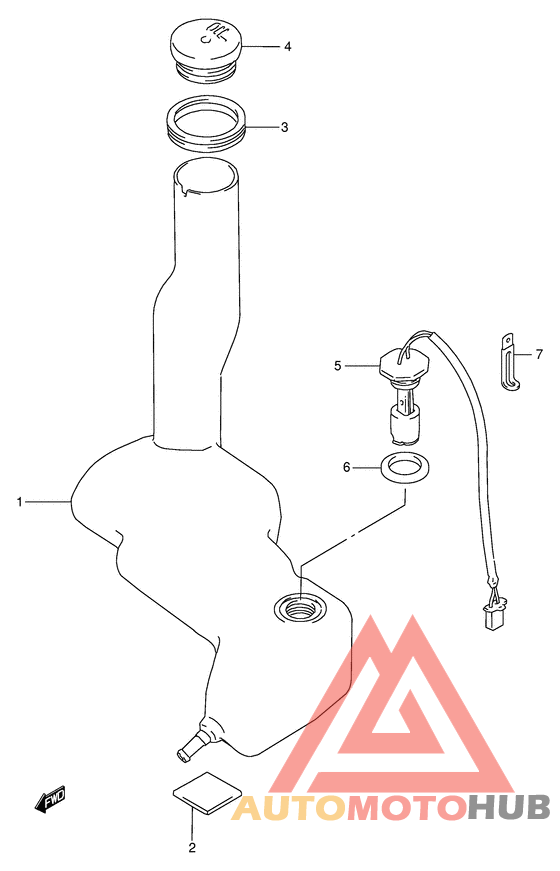 Бак масляный