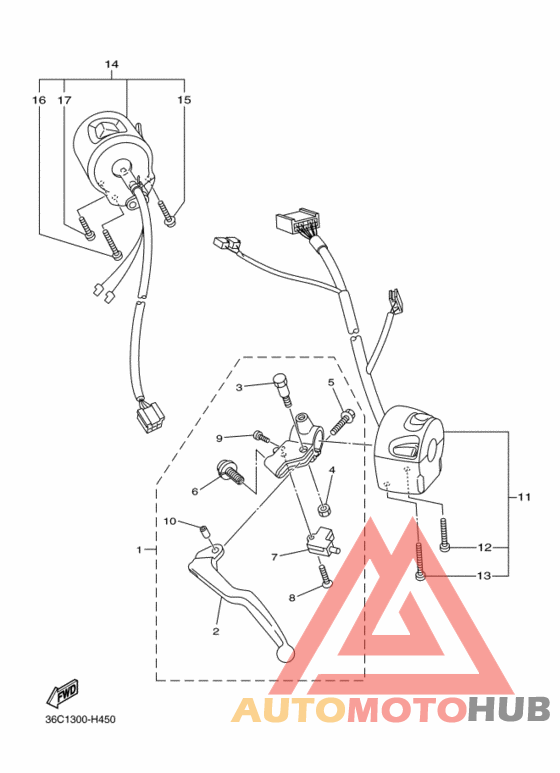Interruptor  manillar&palanc