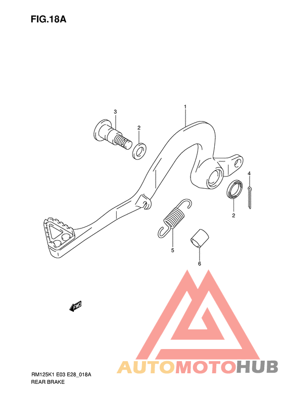 Передний суппорт