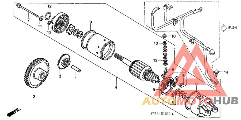 Стартерный мотор