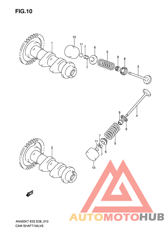 Распред вал/клапана