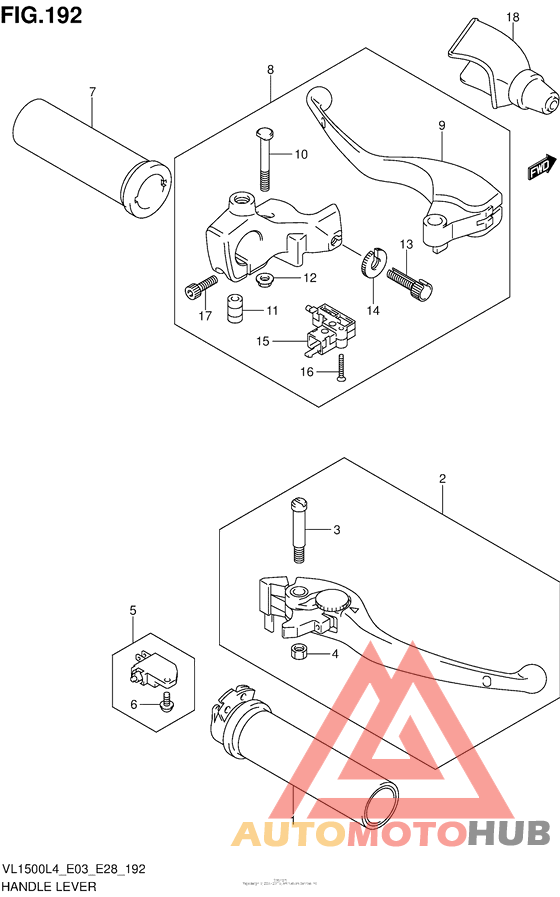 Handle Lever (Vl1500L4 E28)